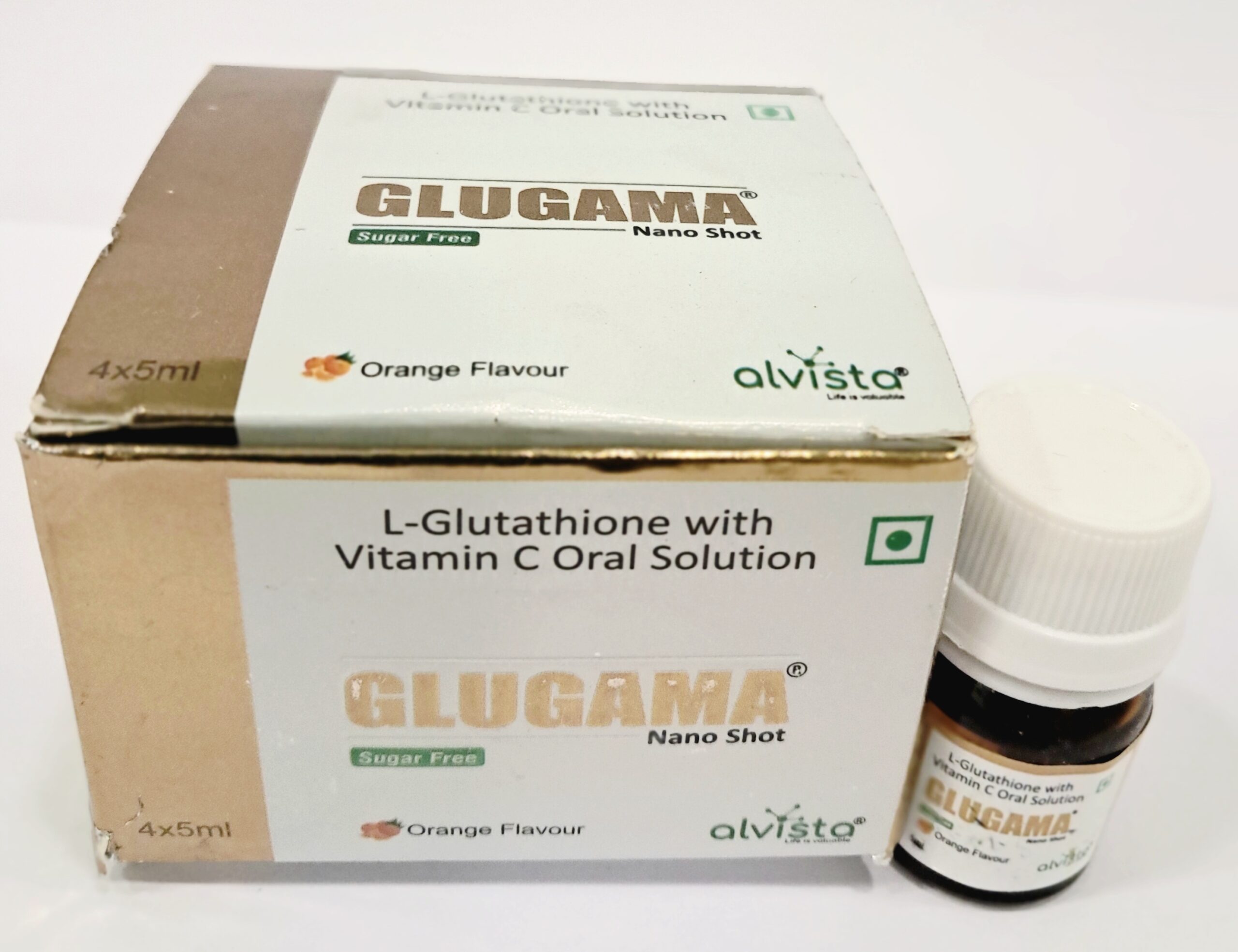 GLUGAMA 4 X 5ML NANO SHOT,